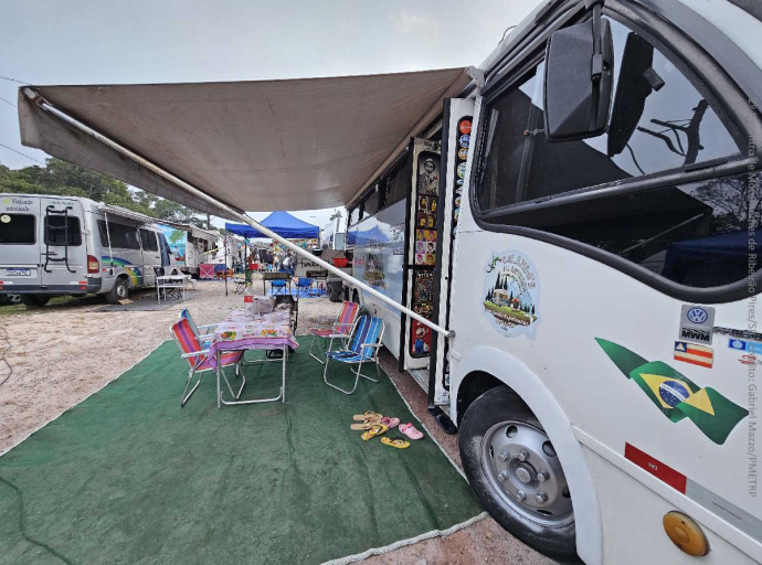 Encontro de Motorhomes em Ribeirão Pires, reuniu 120 motorhomes participantes