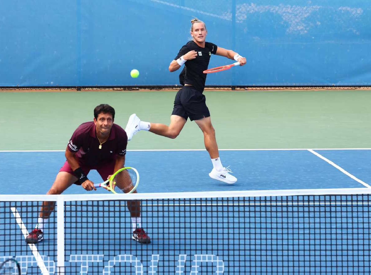 Marcelo Melo e Rafael Matos / crédito: ATP Tour